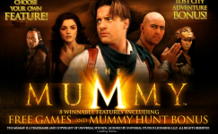 The Mummy jeu sans inscription