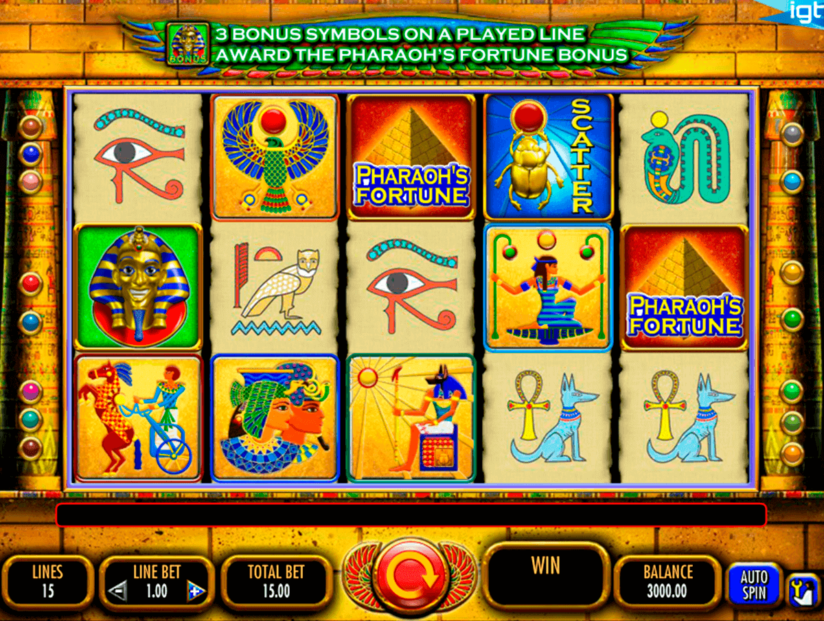 Pharaohs Fortune Casino Game